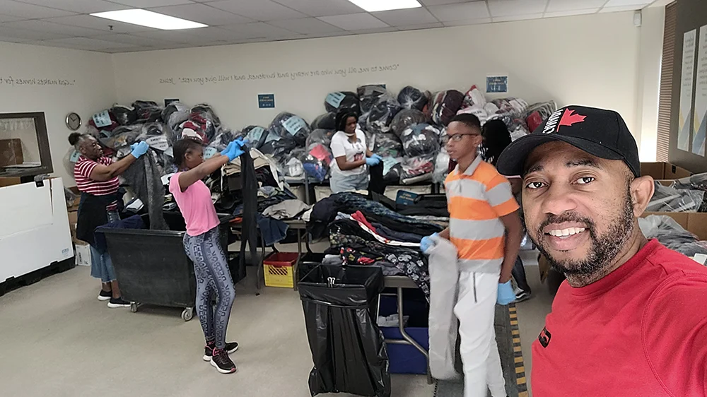 Go and serve the community